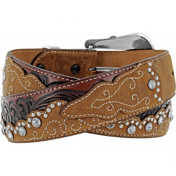 Leegin Ladies Kaitlyn Crystal Belt Bark